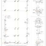 2. ALLCON - Locuinte colective Modul 1 - P+3E cadre metalice EBF - Plan dispunere stalpi metalici