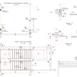 2. ALLCON - Scara metalica tip 1 - Plan si detalii dipunere carcase metalice si vedere in plan suprastructura