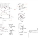 4. ALLCON - Scara metalica tip 1 - Sectiunile C-C, D-D si E-E si detalii caracteristice montaj suprastructura