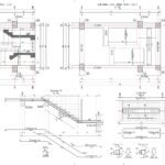 7. ALLCON - Duplex P+2E cadre beton - Plan cofrare - armare scara tronson parter - etaj 1