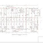 9. ALLCON - Locuinte colective Modul 2 - P+3E cadre metalice EBF - Plan dispunere grinzi peste Parter