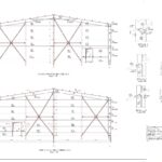 9. ALLCON - Sala sport tip 2 - Montaj si detalii structura inchidere pereti axele A si H
